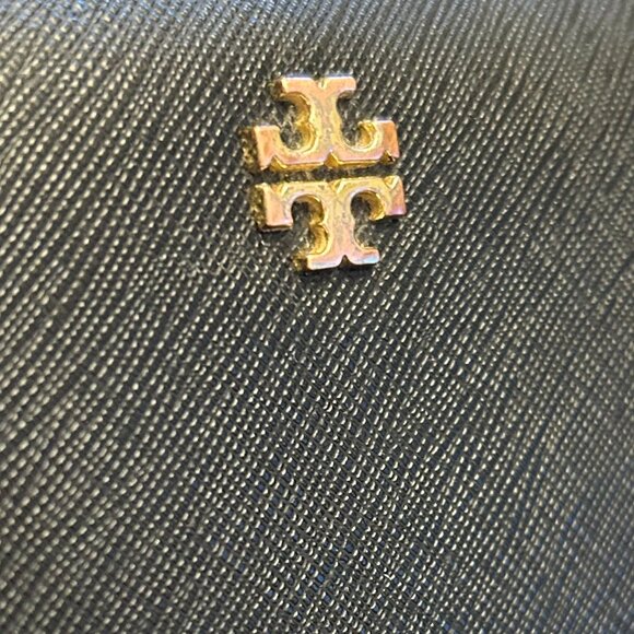 Tory Burch Women's Robinson Saffiano Continental Wallet Black - Picture 7 of 16